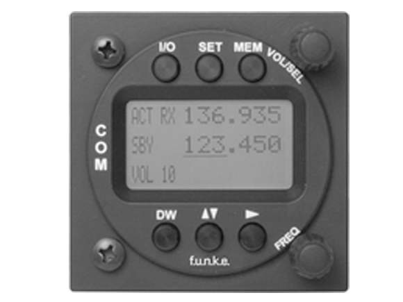Funke  ATR833-LCD VHF-Funkgerät 8.33kHz/25kHz 6W 57mm [ZATR833-II-LCD]
